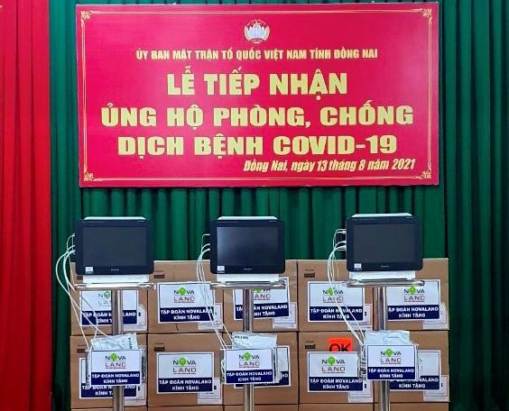Tiếp sức cho tỉnh Đồng Nai “chiến đấu” với đại dịch Covid-19
